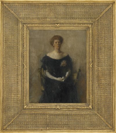 Portret van de dochter van de kunstenaar, 1906 door Thomas Wilmer Dewing